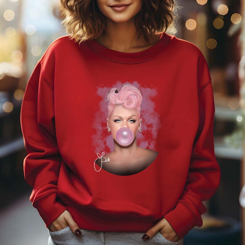 Pnk Pink Singer Summer Carnival 2023 2024 Tshirt Trustfall Album T