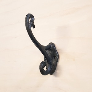 Vintage / Rustic Cast Iron Hook / Hanger