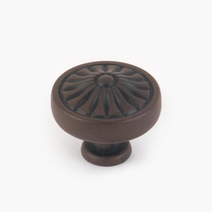 Rustic Iron Patterned Knob / Drawer Pull