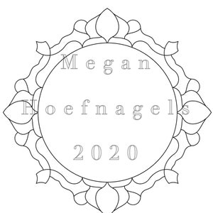 Motivo mandala in vetro colorato 1