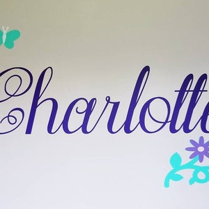 Custom Name Wall Decal