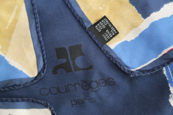 Authentic Courreges Paris Made in Italy luxury de… - image 5