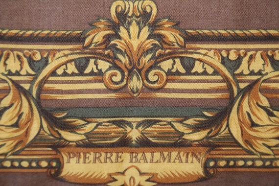 Authentic Pierre Balmain designer vintage wool si… - image 5