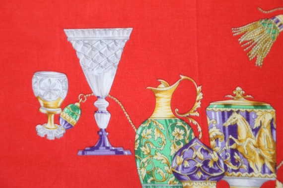 Authentic Middle Eastern Design vintage cotton sc… - image 3