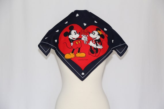 Authentic Disney Mickey and Minnie cotton vintage… - image 1