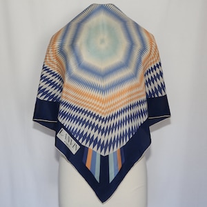 MOSCHINO 80s スカーフ ポップアート ピンボール スーパーヒーロー MOSCHINO 80s Scarf, Pop Art, Pinball, Superhero