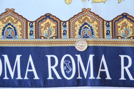 Authentic 70s Made in Italy ROMA Souvenir very so… - image 9