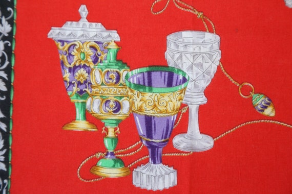 Authentic Middle Eastern Design vintage cotton sc… - image 5