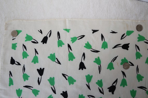 Authentic Hanae Mori designer silk scarf vintage - image 7