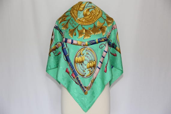 Rare colorways! Authentic Hermes Daimyo-Princes d… - image 2