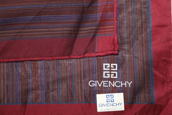 NWT Authentic GIVENCHY hand rolled heavy cotton s… - image 3