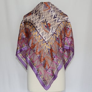 Foulard / Écharpe Louis Feraud - 31 Cm X 31 Cm - Multicouleur - Occasion - Pour Femme