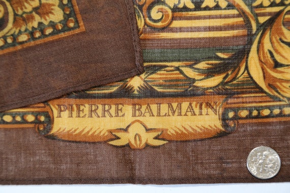 Authentic Pierre Balmain designer vintage wool si… - image 3