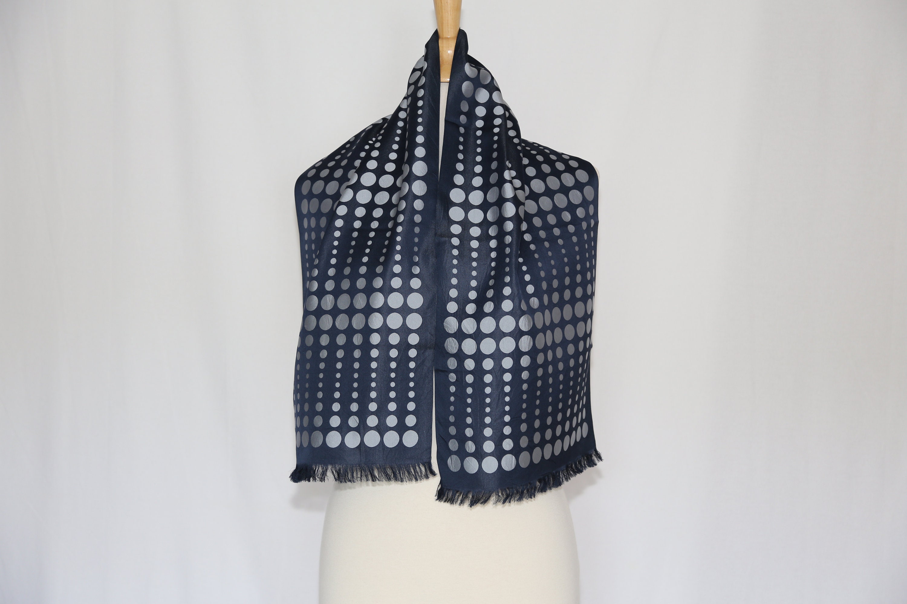 70s~ France製 Pierre Cardin Vintage Scarf Posh Vintage: Scarves: 70S PIERRE CARDIN SCARF JEUNESSE PARIS