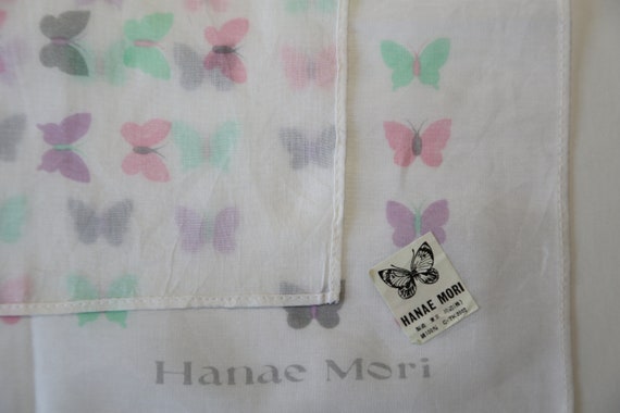 Authentic NWT Hanae Mori Butterfly designer cotto… - image 4
