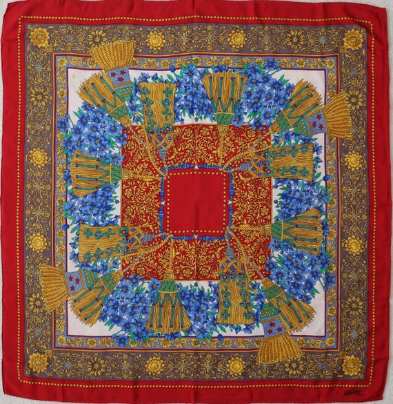 Authentic 70s Cadei MILANO silk scarf vintage Ama… - image 2