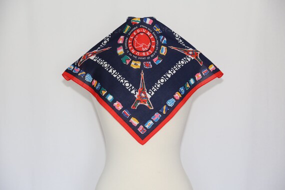 Authentic PERSON’S Collection Eiffel Tower cotton… - image 1