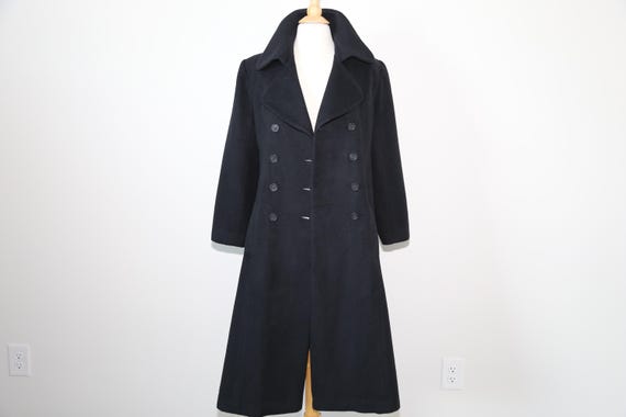 Authentic LOVE OTHER Classic double breasted long… - image 2