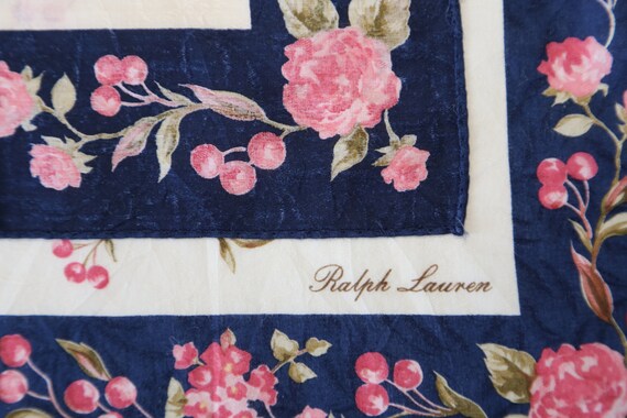 Authentic Ralph Lauren Cherry prints luxury desig… - image 5