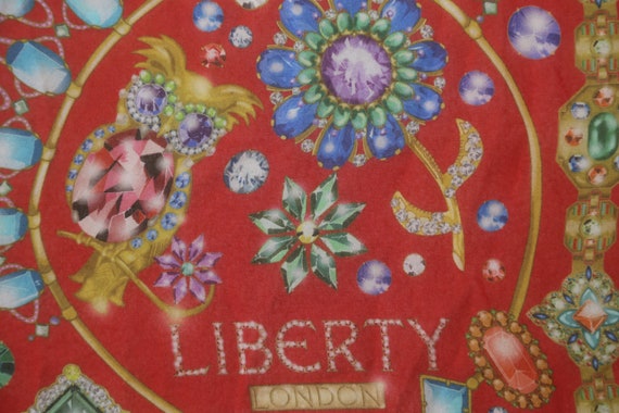Rare! Authentic LIBERTY Made in Italy silk Chiffo… - image 5