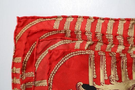 Authentic GIANFRANCO FERRE designer silk twill sc… - image 3