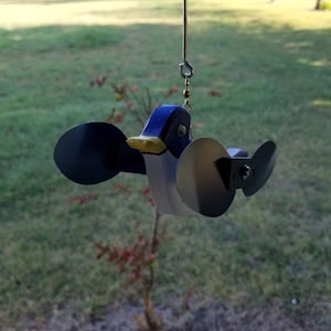Blue Jay Mini Whirligig