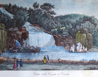 Caserta - Italy - Land of Work - Hand Colored