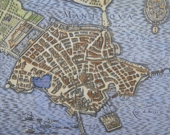 Mantua - Italy - Hand colored