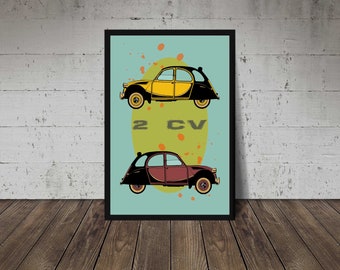 Citroen 2cv Etsy Mexico