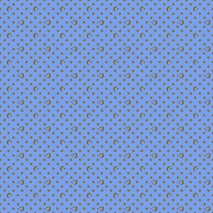 Ruby Star Ooh Lucky Lucky Moon & Star Dot in Dusk by Alexia Marcelle Abegg RS4118 19 - Priced by the Half Yard, Cut Continuously