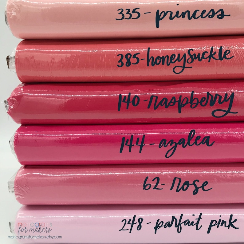 Cut Continuously Sold in Half Yard Increments Moda Bella Solid in Parfait Pink 9900 248