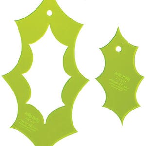 Holly Leaf Template Set from Moda Fabrics