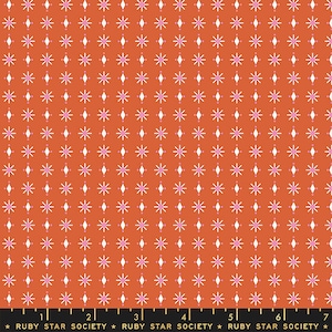 In Stock!  Lil Foulard in Pecan by Kimberly Kight for Ruby Star RS3058 11 - Sold by Half Yard Increments, Cut Continuously