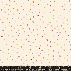 In Stock! Ruby Star Starry MINI in Multi by Alexia Marcelle Abegg RS4110 20 - Fabric Sold by Half Yard Increments, Cut Continuously