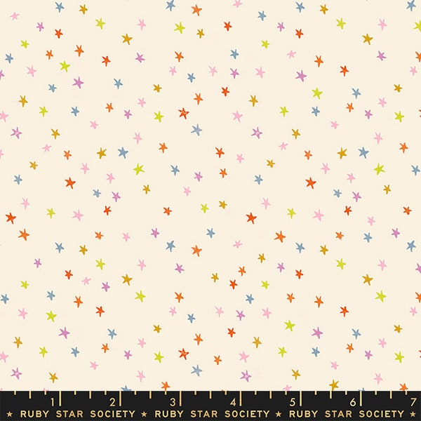 In Stock! Ruby Star Starry MINI in Multi by Alexia Marcelle Abegg RS4110 20 - Fabric Sold by Half Yard Increments, Cut Continuously