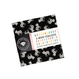 In Stock! 1 800 Calico Charm Pack by Alexia Marcelle Abegg for Ruby Star Society - Forty Two 5” Squares of Quilting Cotton