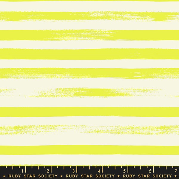 Zip in Citron by Rashida Coleman Hale for Ruby Star Society RS1005 40 - Cotton Fabric Sold in Half Yard Increments, Cut Continuously