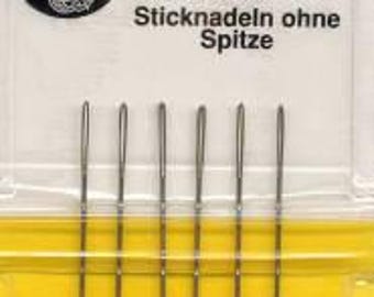 John James Tapestry Needles Round Cross Stitch Needles Size 26   - 6 needles per package