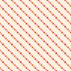 Ruby Star Ooh Lucky Lucky Garland Stripes in Natural by Alexia Marcelle Abegg RS4117 11 - Fabric Priced by the Half Yard, Cut Continuously