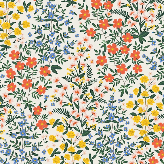 Camont: CANVAS Wildwood Garden in Cream Camont: CANVAS Wildwood Garden in Cream