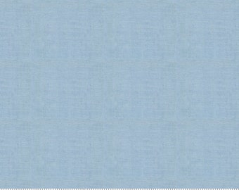 In Stock!  New Moda Crossweave Woven Solid in Glacier 12216 24 - Cotton Fabric Sold in Half Yard Increments, Cut Continuously