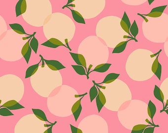 In Stock! Ruby Star Society Juicy Tumbling Fruit in Sorbet by Melody Miller RS0088 14 - Sold by Half Yard Increments, Cut Continuously