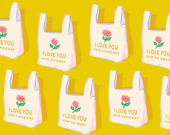 In Stock! Ruby Star Sparkle Mart Have A Nice Day Bag in Golden Hour RS0117 12 - Sold by Half Yard Increments, Cut in a Continuous Piece