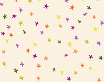 In Stock! Ruby Star Society Freaky Familiars Starry in Spooky Natural RS4109 96 - Fabric Sold in Half Yard Increments, Cut Continuously