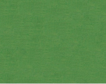 In Stock!  New Moda Crossweave Woven Solid in Shamrock Green 12216 19 - Cotton Fabric Sold in Half Yard Increments, Cut Continuously