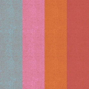 May include: A colorful abstract pattern featuring vertical stripes in shades of red, pink, purple, blue, orange, and yellow. The design has a textured appearance, creating a vibrant and eye-catching visual.