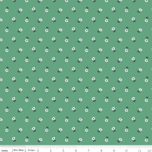 Liberty Fabrics Riviera Collection Sunshine Daisy B  - Lasenby Quilting Cotton Sold in Half Yard Increments, Cut Continuously