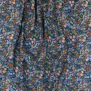 Meadow by Rifle Paper Co for Cotton and Steel in Blue Fabric - Etsy