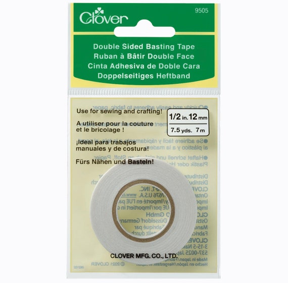 Double Sided Basting Tape to Make Hooping Your Fabric for Embroidery a  Breeze 