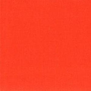 May include: Solid orange fabric. The material has a slightly textured appearance, with a consistent color throughout. The fabric is a vibrant shade of orange, suitable for various crafting or sewing projects.